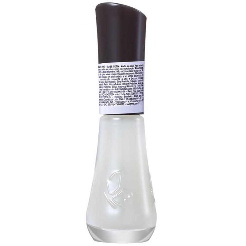 Vult Unhas Cetim - Base Incolor para Unhas 8ml