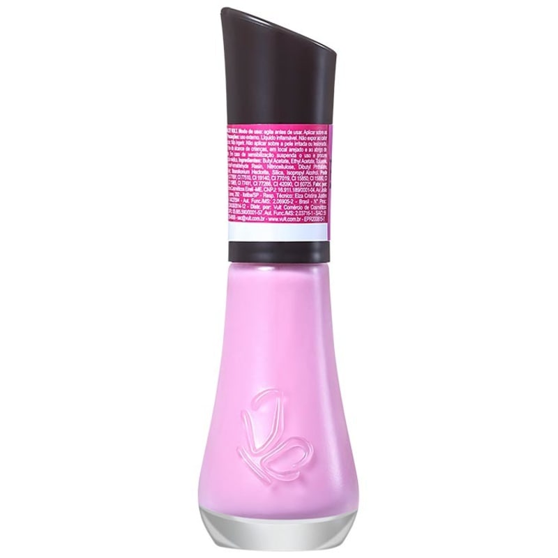 Vult Unhas Pense Rosa Dete - Esmalte Cremoso 8ml
