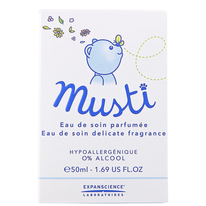 Bébé Musti Eau de Soin Água de Colônia Mustela - Infantil 50ml