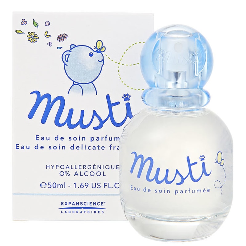 Bébé Musti Eau de Soin Água de Colônia Mustela - Infantil 50ml