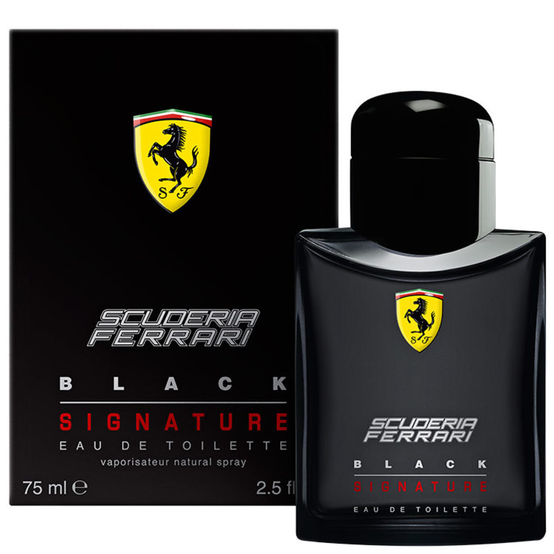 Black Signature Ferrari Eau de Toilette - Perfume Masculino 75ml