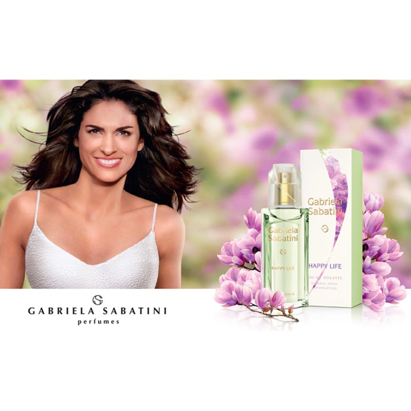 Happy Life Gabriela Sabatini Eau de Toilette - Perfume Feminino 60ml
