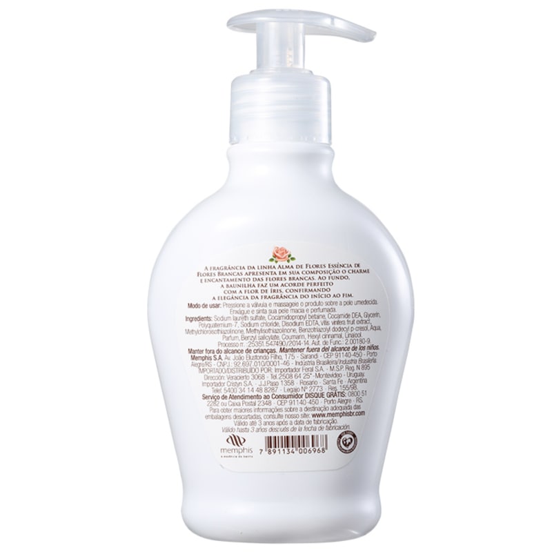 Alma de Flores Essência de Flores Brancas - Sabonete Líquido 275ml