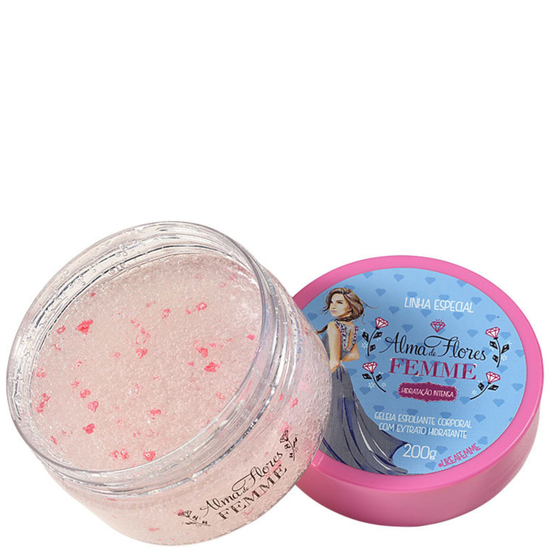 Alma de Flores Femme - Geléia Esfoliante Corporal 200g