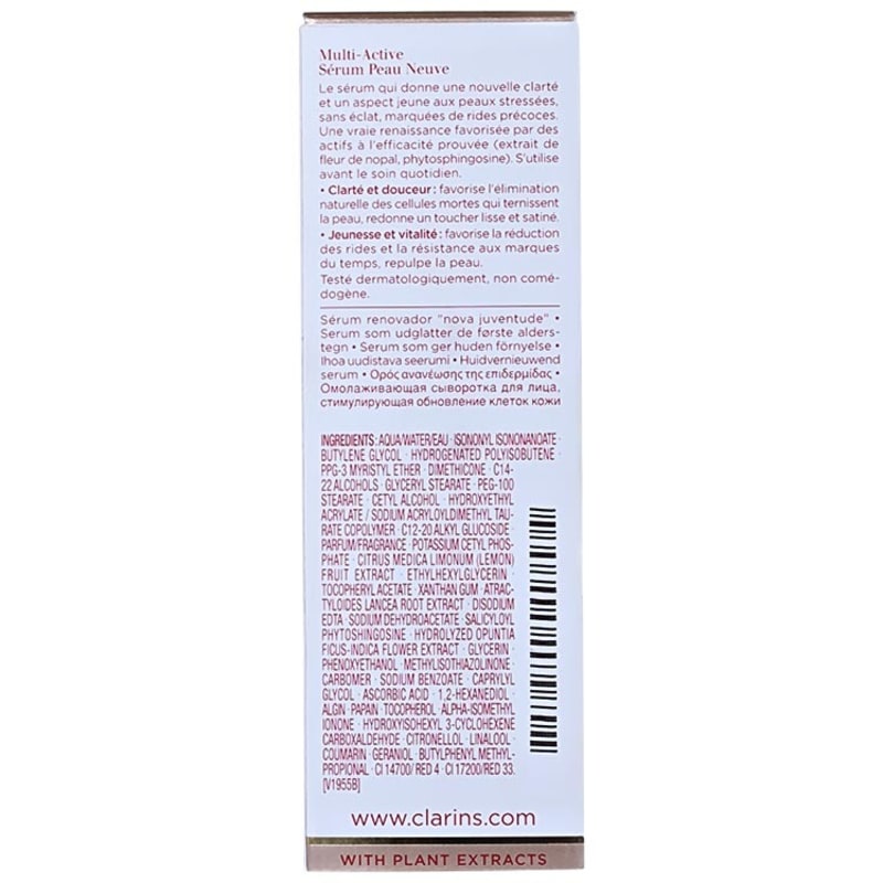 Clarins Multi-Active Skin Renewal - Sérum Anti-idade 30ml
