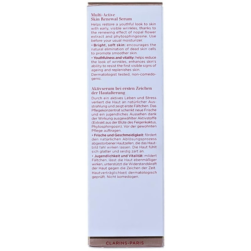 Clarins Multi-Active Skin Renewal - Sérum Anti-idade 30ml