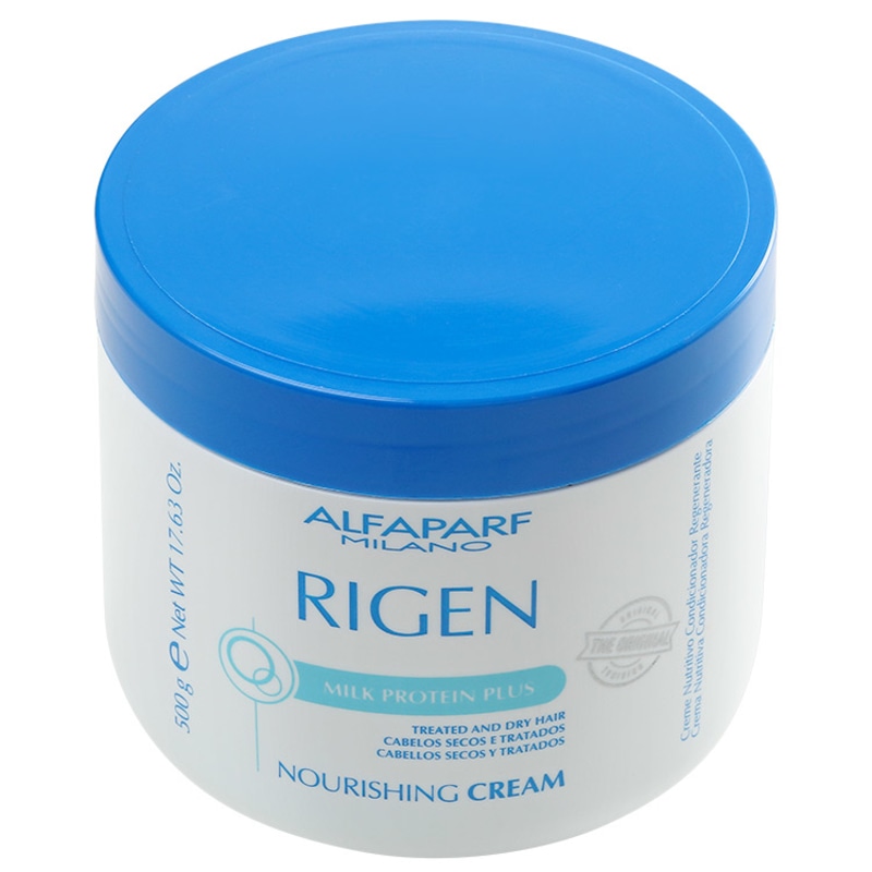 Alfaparf Rigen Milk Protein Plus Nourishing Cream - Máscara de Tratamento 500g