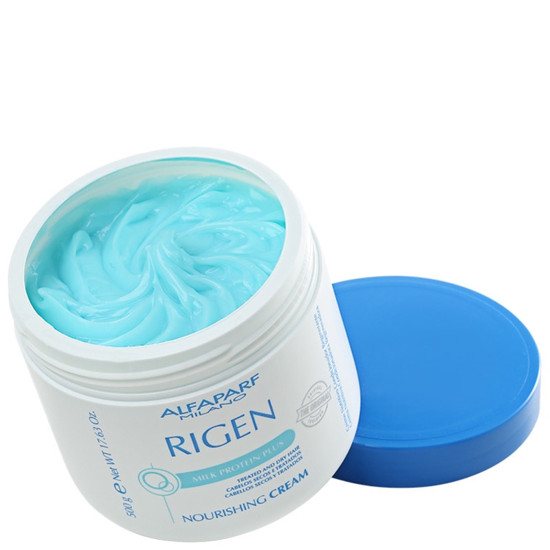 Alfaparf Rigen Milk Protein Plus Nourishing Cream - Máscara de Tratamento 500g