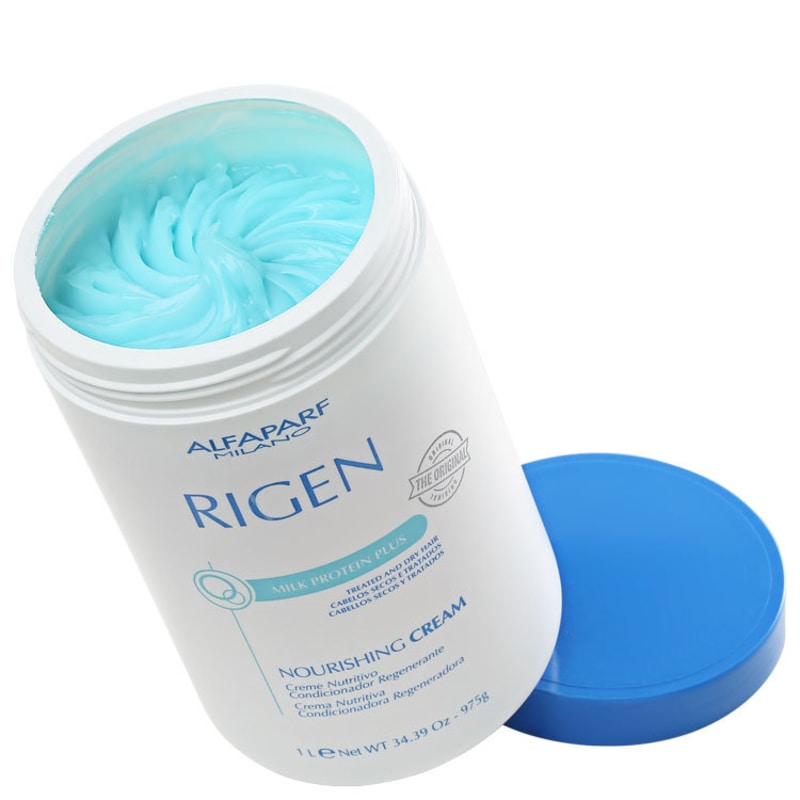 Alfaparf Rigen Milk Protein Plus Nourishing Cream - Máscara de Tratamento 1000ml