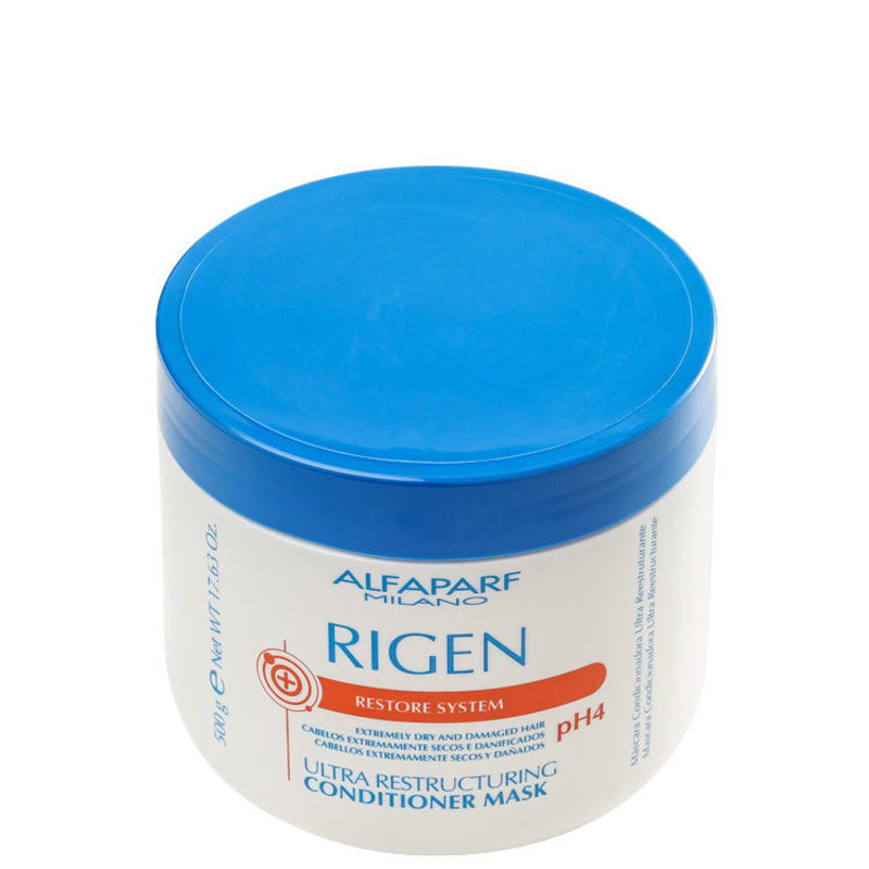 Alfaparf Rigen Restore System Ultra Restructuring Conditioner Mask - Máscara de Tratamento 500g