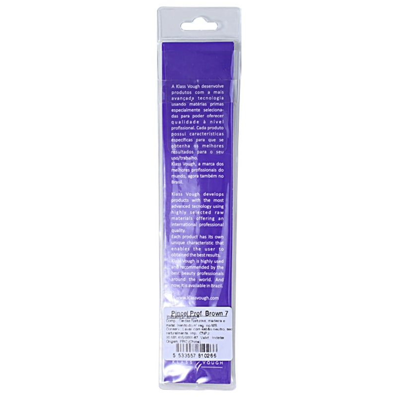 Klass Vough Brown Line 7 - Pincel para Sombra