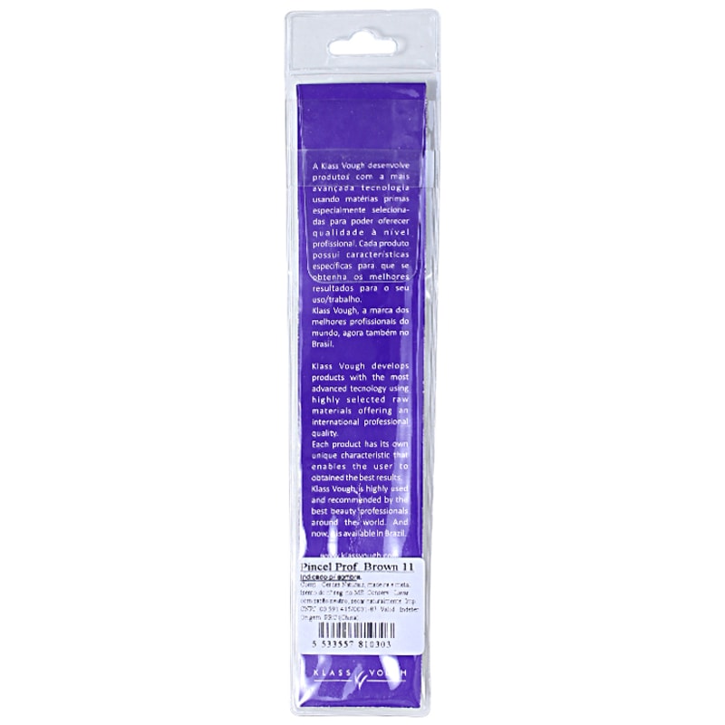 Klass Vough Brown Line 11 - Pincel para Sombra