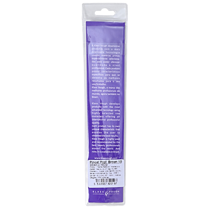 Klass Vough Brown Line 19 - Pincel para Sombra