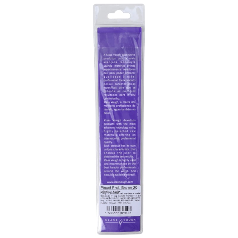 Klass Vough Brown Line 20 - Pincel para Sombra