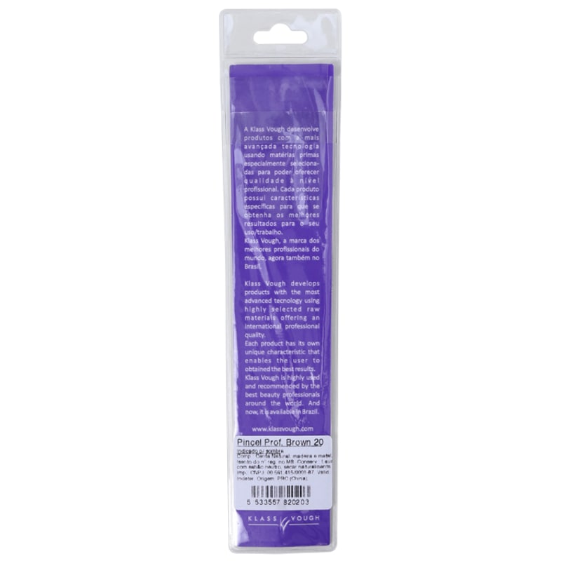 Klass Vough Brown Line 20 - Pincel para Sombra