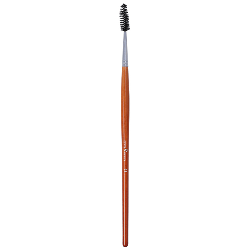 Klass Vough Brown Line 21 - Pincel para Cílios e Sobrancelhas