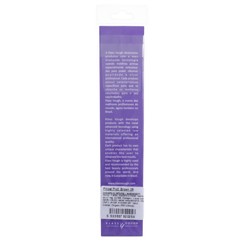 Klass Vough Brown Line 25 - Pincel para Sombra