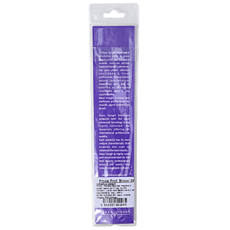 Klass Vough Brown Line 26 - Pincel para Sombra