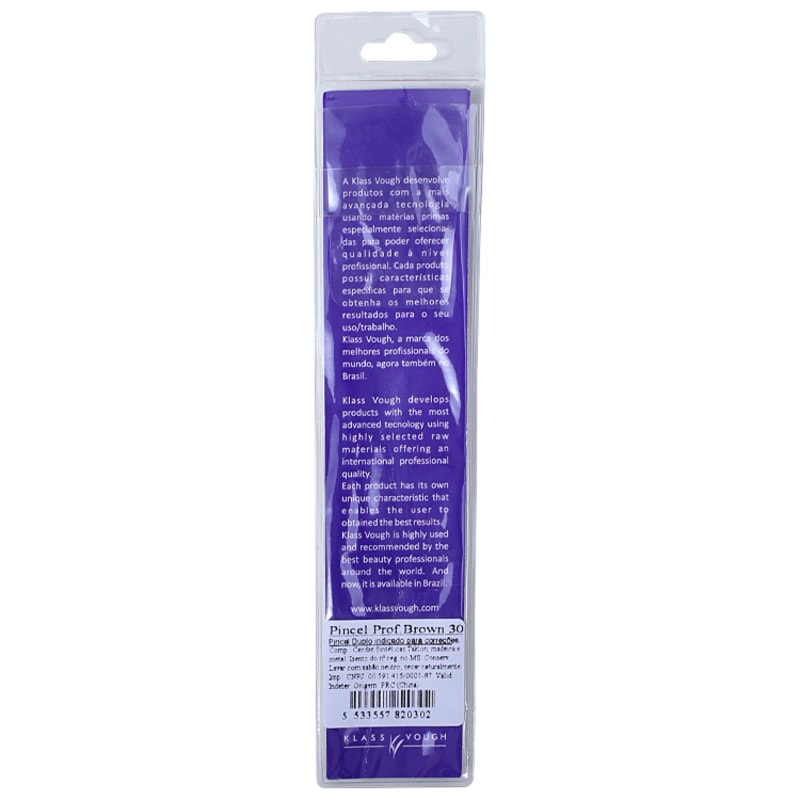 Klass Vough Brown Line 30 - Pincel para Maquiagem