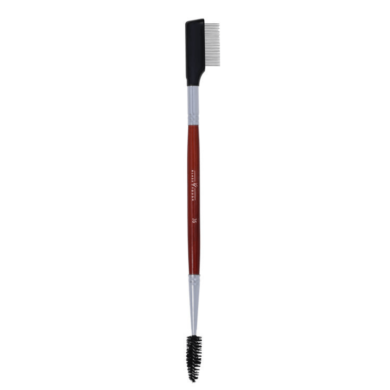 Klass Vough Brown Line 35 - Pincel para Cílios e Sobrancelha