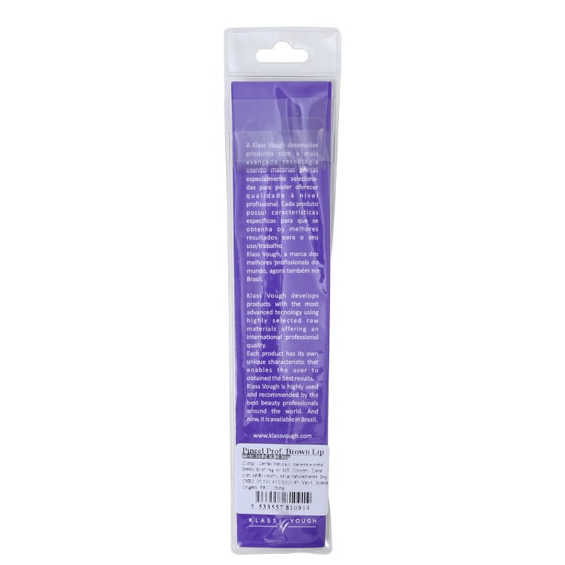 Klass Vough Brown Lip - Pincel para Batom