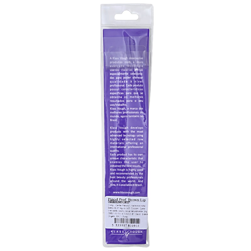 Klass Vough Brown Lip - Pincel para Batom