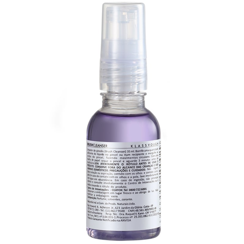 Klass Vough Pro Makeup Series - Limpador de Pincéis 35ml