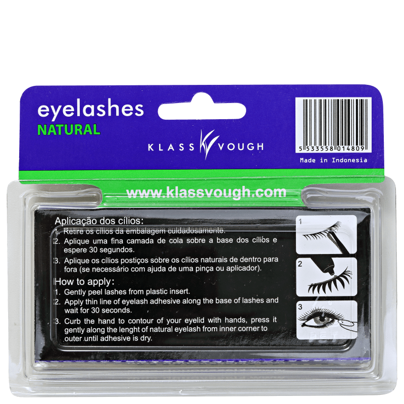 Klass Vough Natural BMR 1480 - Cílios Postiços