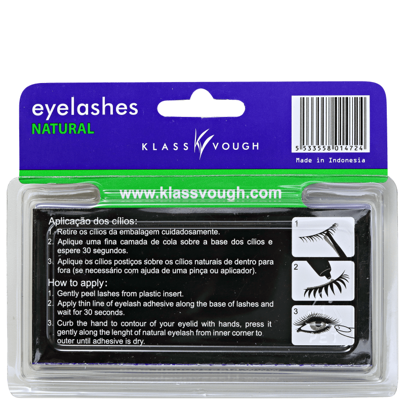 Klass Vough Natural BMR 1472 - Cílios Postiços