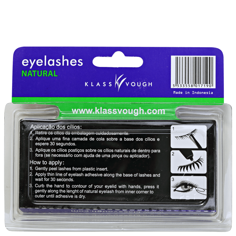 Klass Vough Natural BMR 179 - Cílios Postiços