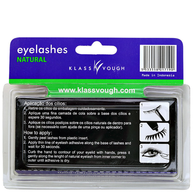 Klass Vough Natural BMR 179 - Cílios Postiços