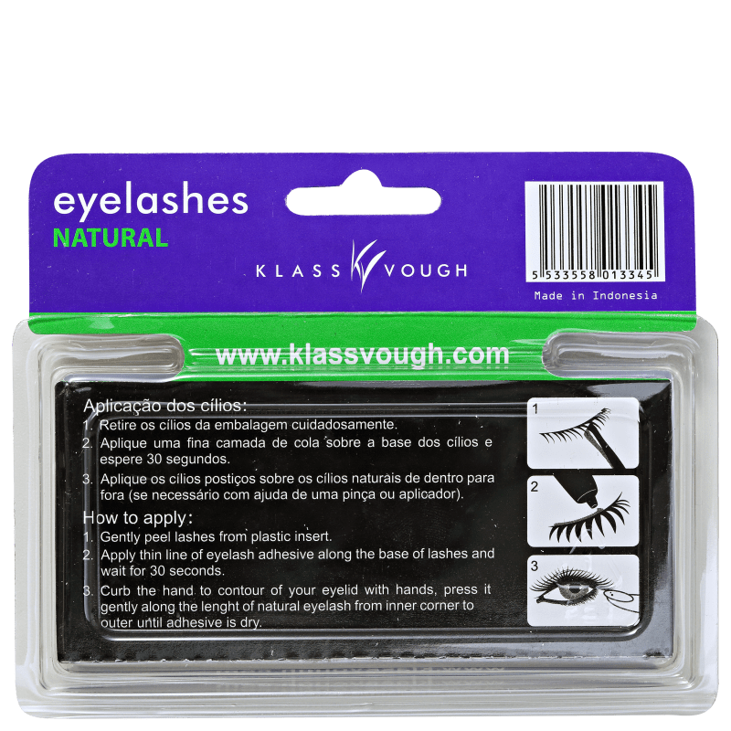 Klass Vough Natural BMR 334 - Cílios Postiços