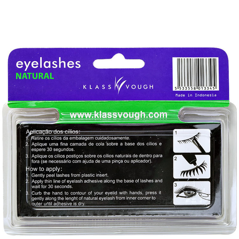 Klass Vough Natural BMR 334 - Cílios Postiços
