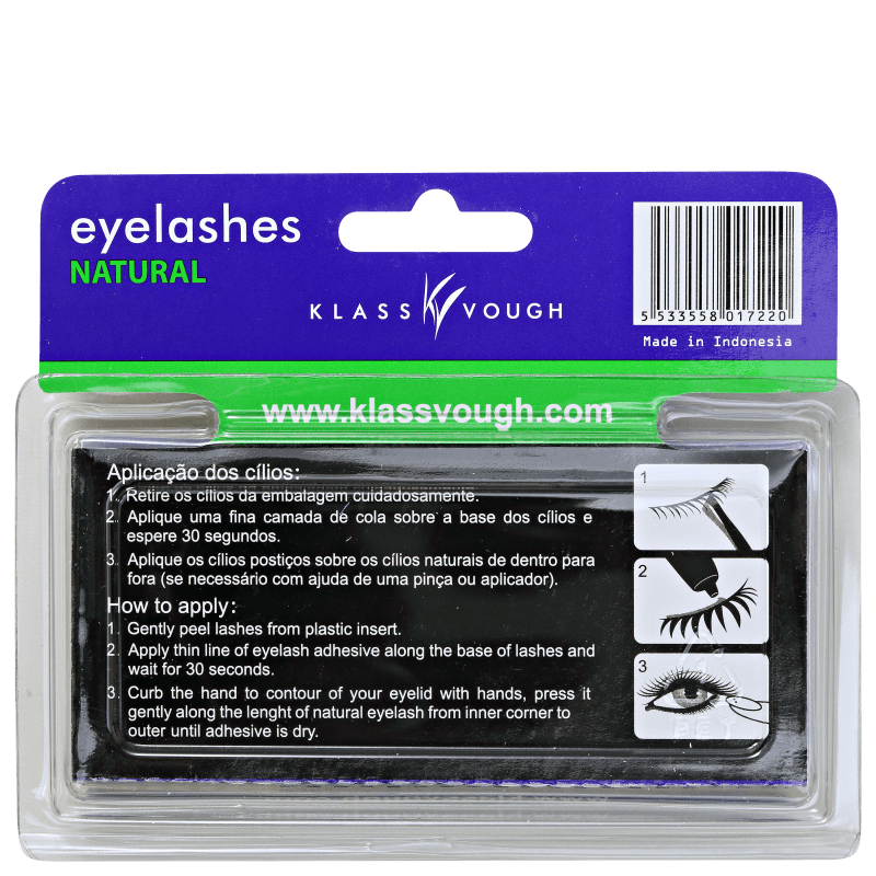Klass Vough Natural BMR 722 - Cílios Postiços