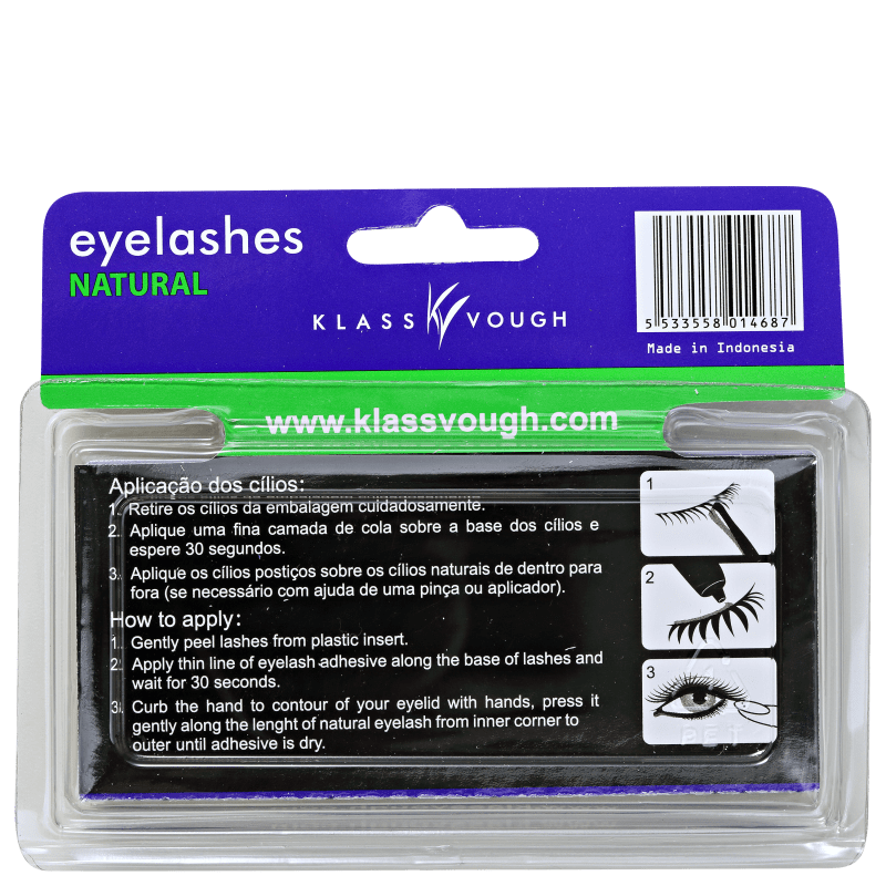 Klass Vough Natural BMR 1468 - Cílios Postiços