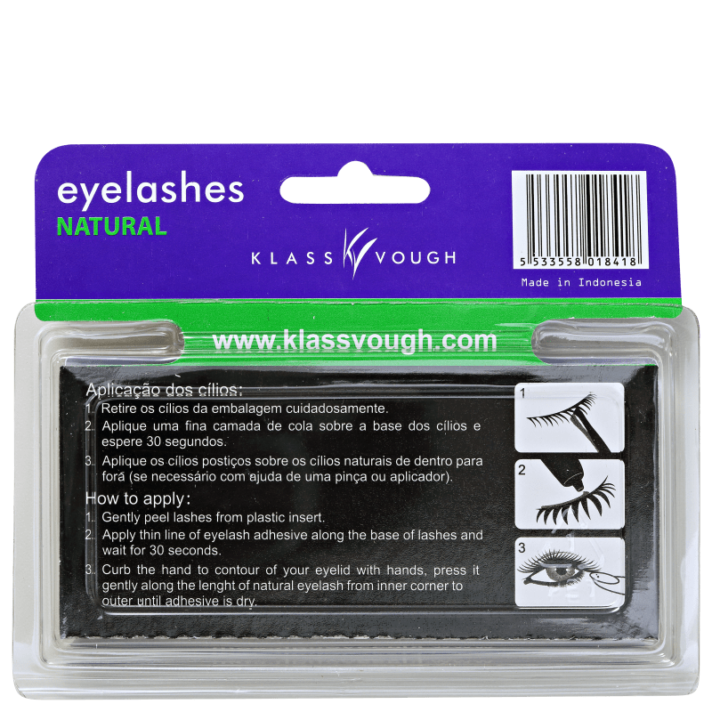 Klass Vough Natural BMR 841 - Cílios Postiços