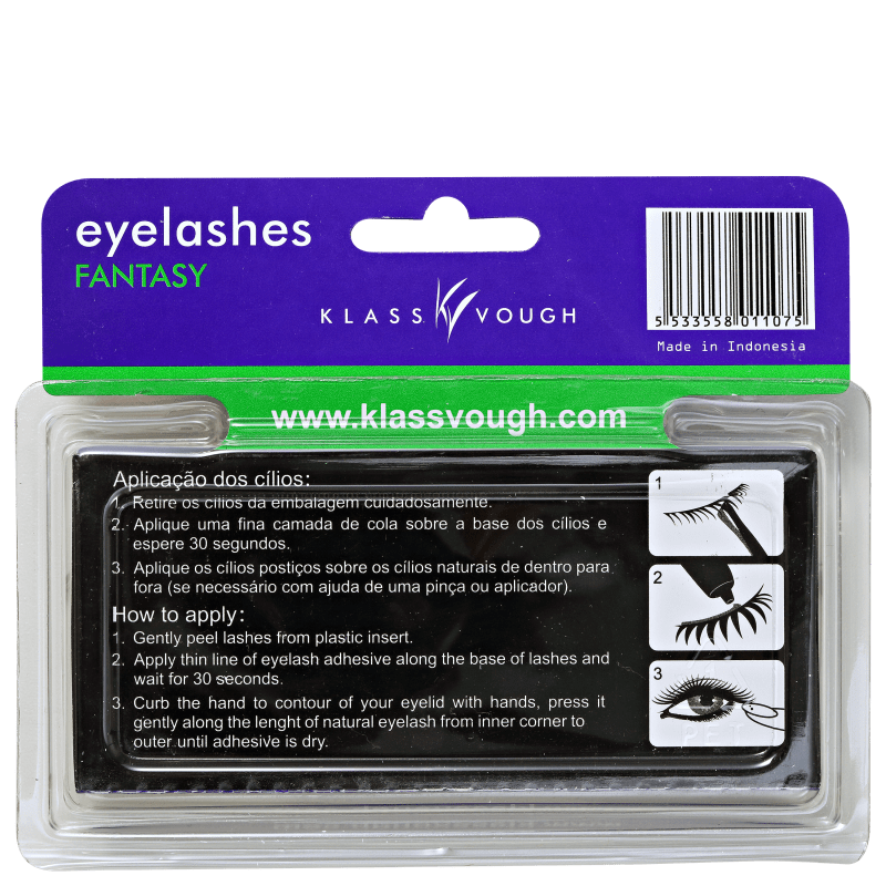 Klass Vough Eyelashes Fantasy BMF 107 - Cílios Postiços