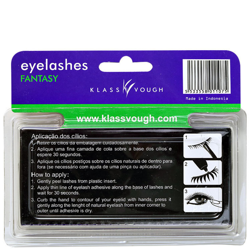 Klass Vough Eyelashes Fantasy BMF 107 - Cílios Postiços