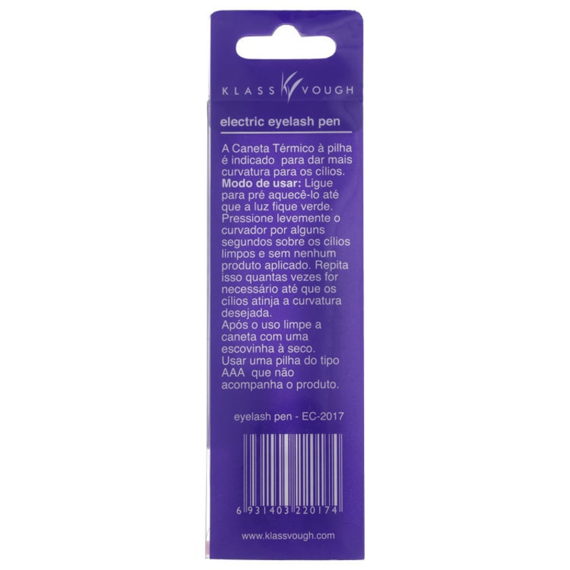Klass Vough Electric Eyelash Pen EC-2017 - Curvex Térmico