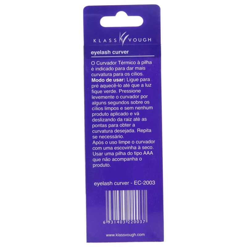 Klass Vough EyelashCurve EC-2003 - Curvex Térmico