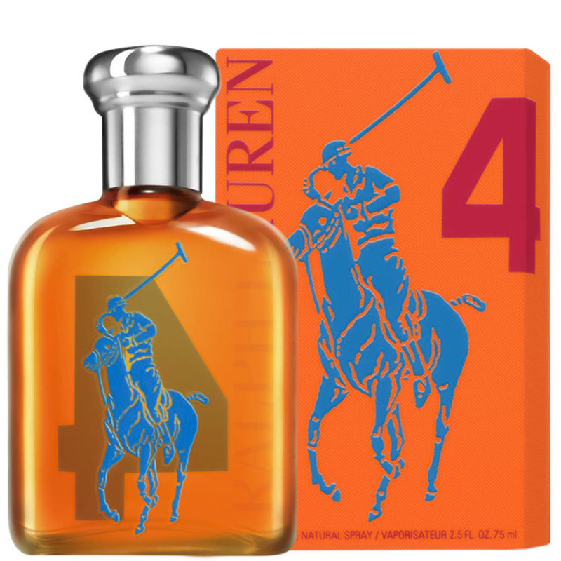 Big Pony 4 Orange Ralph Lauren Eau de Toilette - Perfume Masculino 75ml