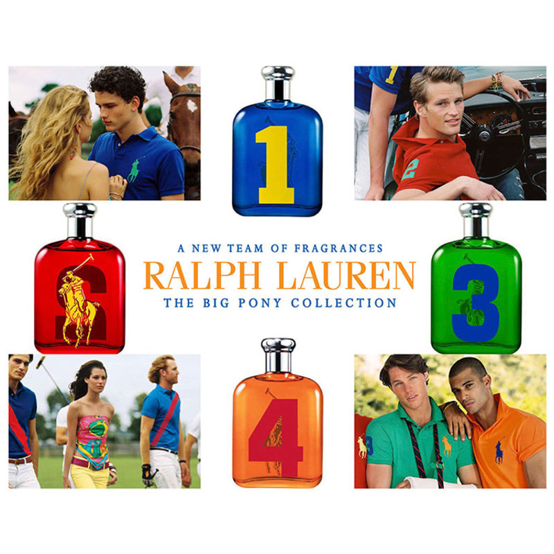 Big Pony 4 Orange Ralph Lauren Eau de Toilette - Perfume Masculino 75ml