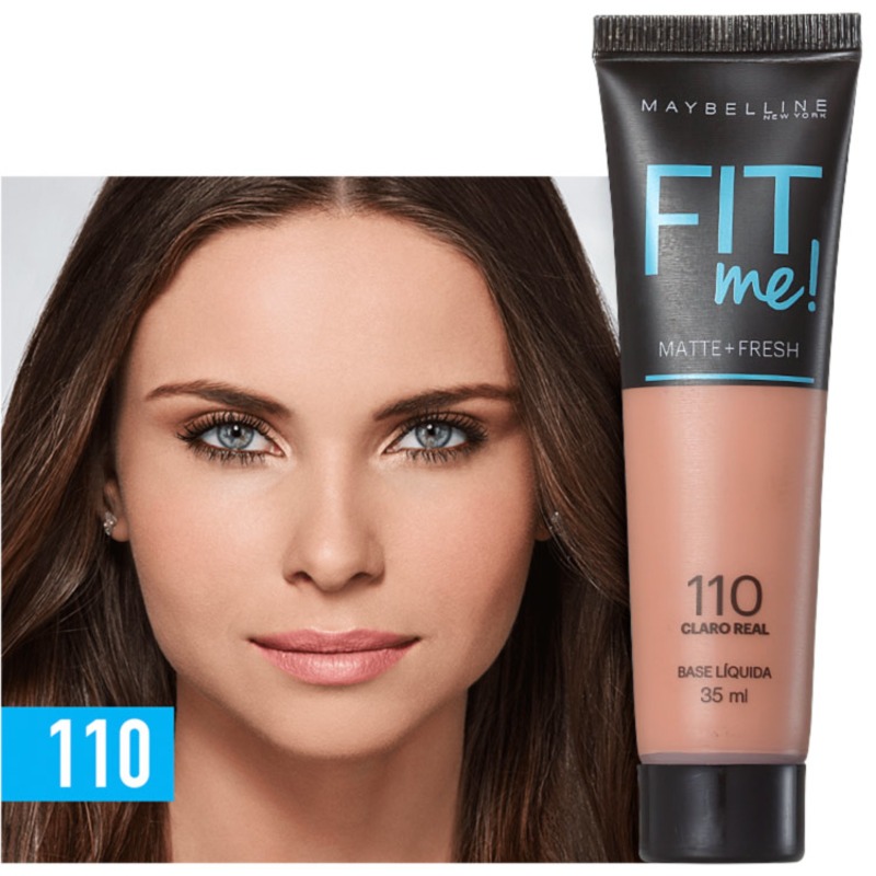 Maybelline Fit Me! Toque Matte + Fresh 110 - Base Líquida 35ml