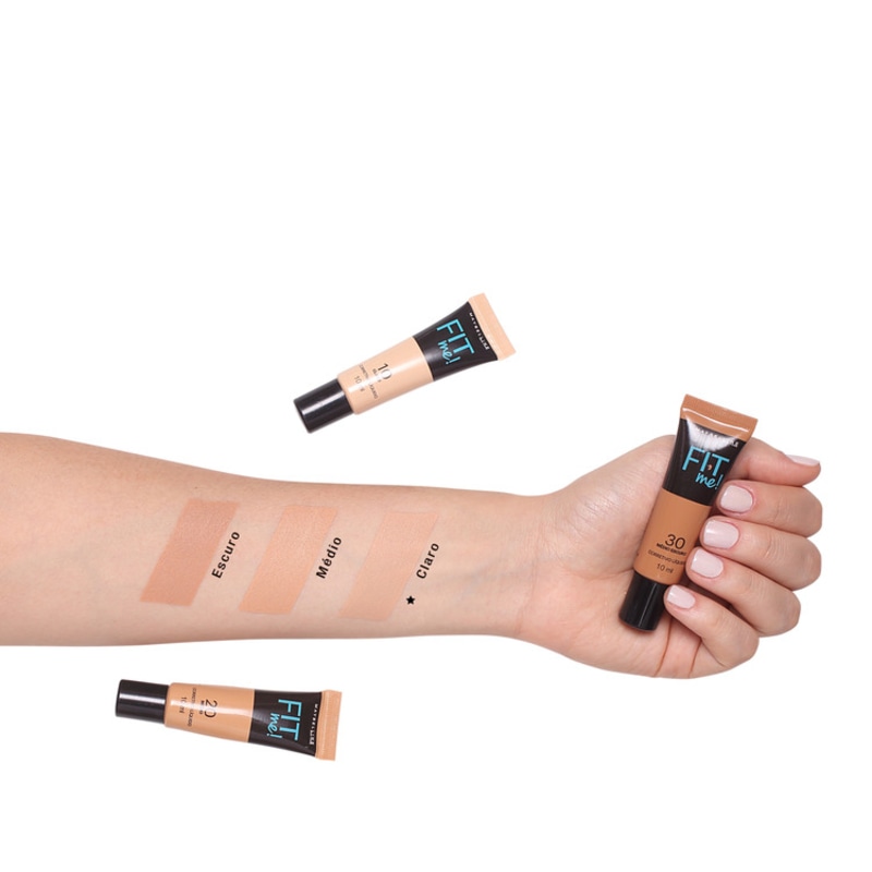 Maybelline Fit Me! Cor 10 Claro - Corretivo Líquido 10ml