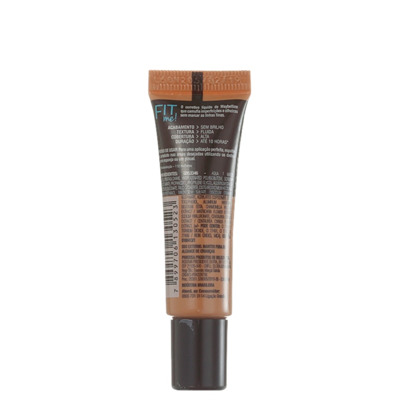 Maybelline Fit Me! Cor 30 Escuro - Corretivo Líquido 10ml