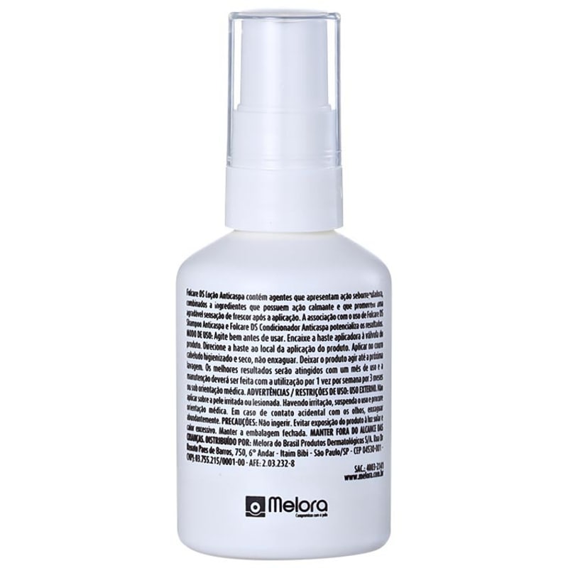 Melora Folcare DS Loção Anticaspa - Tratamento 50ml