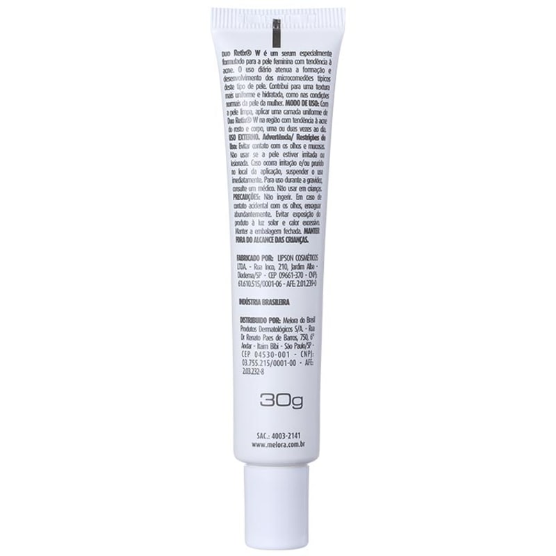 Melora Duo Retix W - Sérum para Acne 30g