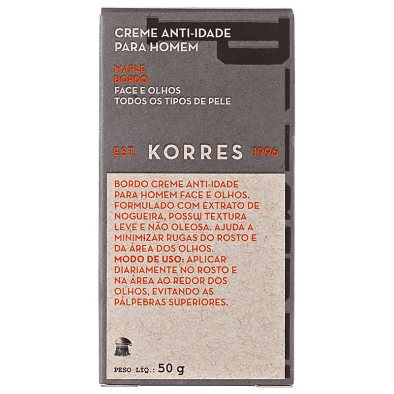 Korres Maple - Creme Anti-Idade 50g