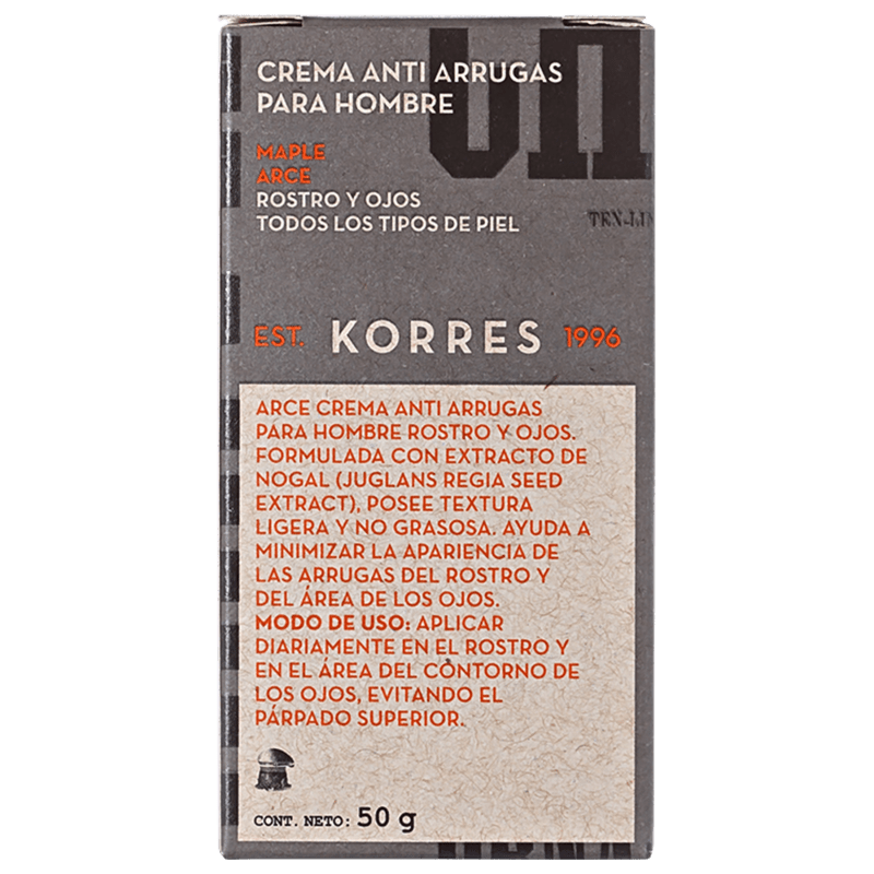 Korres Maple - Creme Anti-Idade 50g