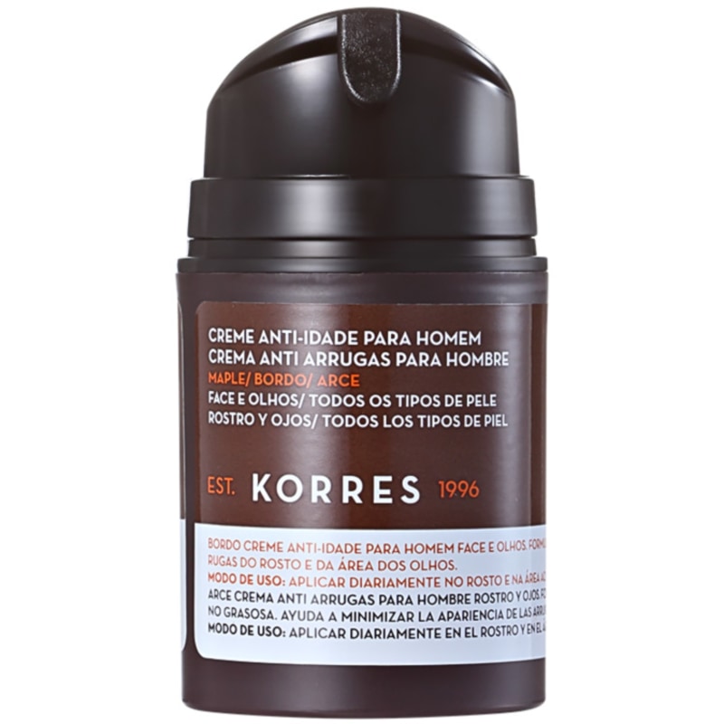 Korres Maple - Creme para Rugas e Anti-Idade 50g
